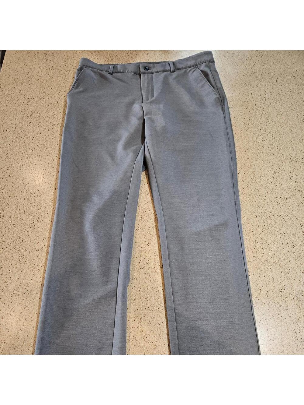 Greg Norman Collection Men's Grey Trousers